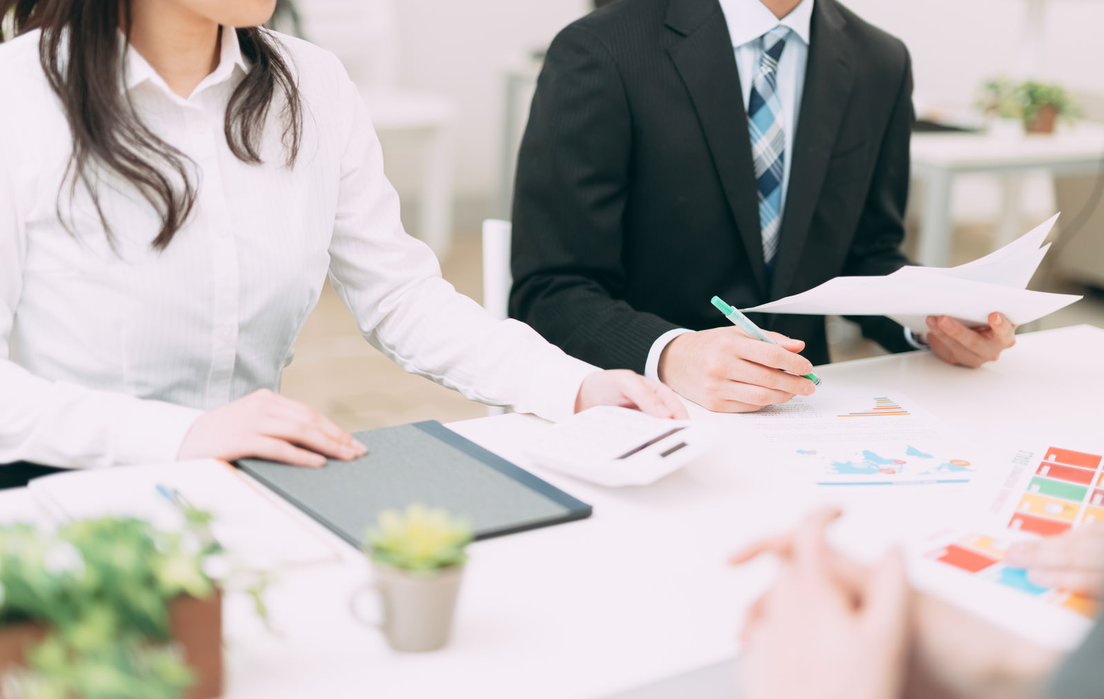 ひとつずつ、じっくりと向き合うヒアリングの写真