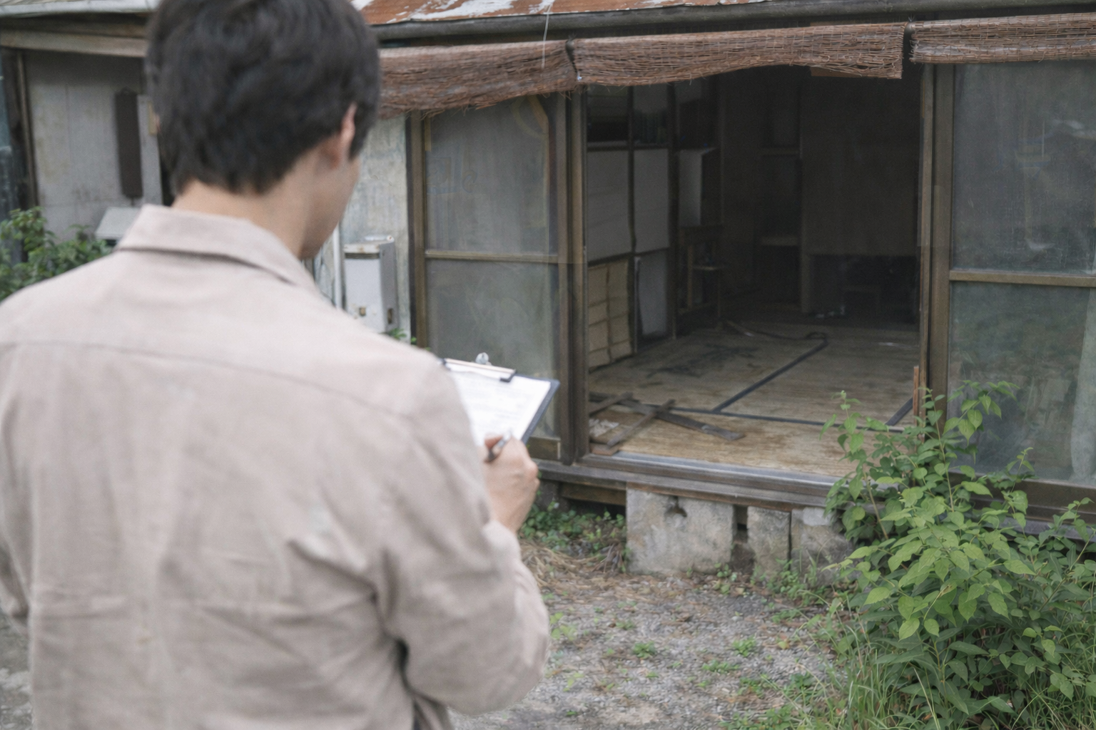 空き家の管理の画像