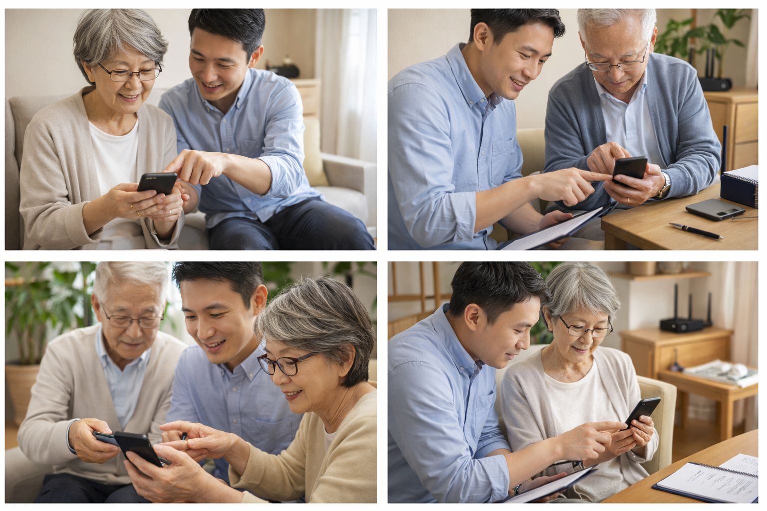 スマホ設定・操作サポート（高齢者・初心者向け）／3,000円～の画像